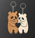 Wooden Panda Couple Keychain β Cute Love Design for Couples & Friends