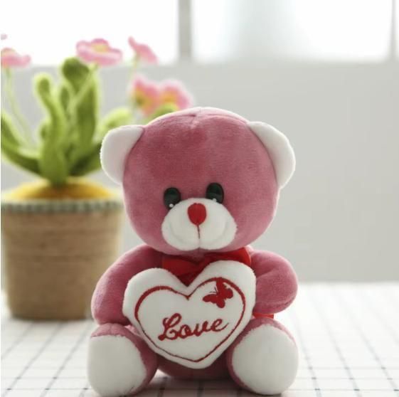 Love Quote Soft Teddy β Cute & Cuddly Gift for Someone Special