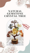 Chakra Natural Gemstone Crystal Tree – Positive Energy & Healing Decor