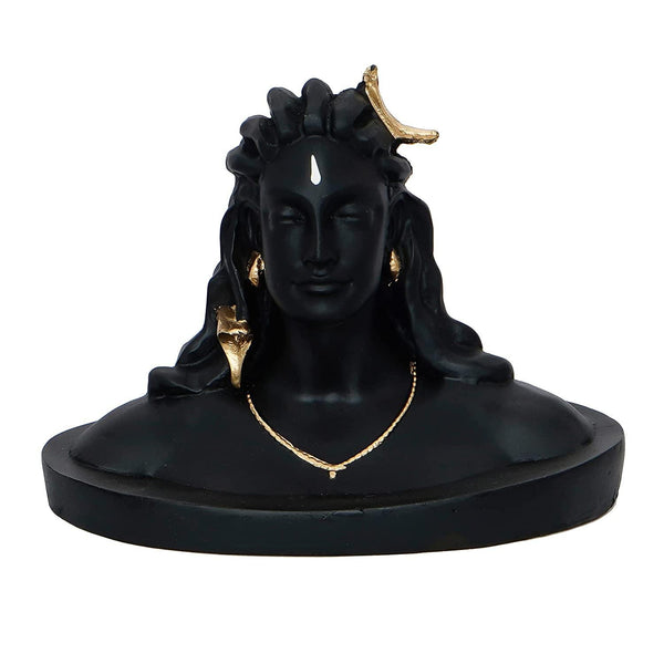 Shiva Handcrafted Polyresin Figurine – Lord Mahadev Idol for Home & Spiritual Decor