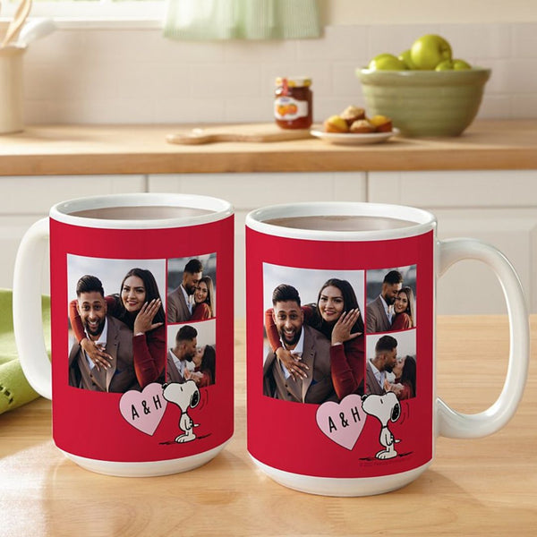 Custom Couple Photo Mug with Name | Personalized Love Gift