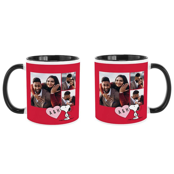 Custom Couple Photo Mug with Name | Personalized Love Gift