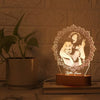 Personalized 3D Illusion Acrylic Photo Lamp for Couples – Custom Name, Date & Picture | Romantic LED Night Light Gift for Anniversary, Wedding, Valentine, Husband & Wife