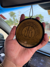 Car Hanging with Ayat-ul-Kursi & Safar ki Dua