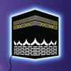 LED Wall Art Inspired by the Kaaba – Elegant Islamic Home Decoration (12x12 inches)
