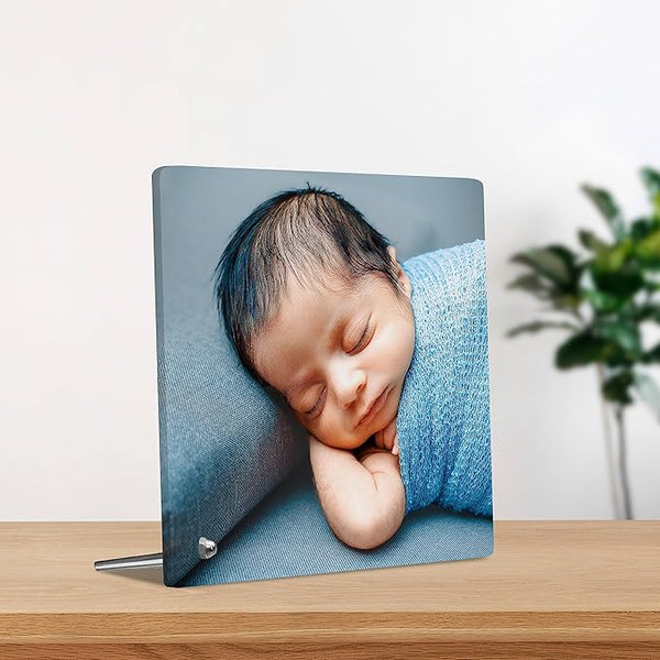 Custom Acrylic Table Photo Frame β Perfect for Baby Birthday Gifts