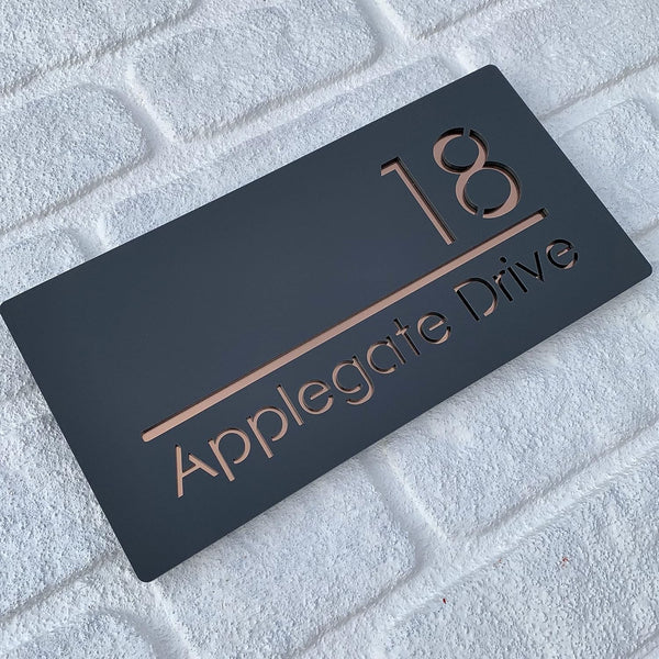 Luxury Door Name Plates for Home – Custom Acrylic & 3D Designs