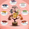 Chakra Natural Gemstone Crystal Tree – Spiritual Energy & Healing Decor