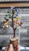 Chakra Natural Gemstone Crystal Tree – Spiritual Energy & Healing Decor