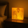 3D Photo Lamp Gift – Personalized LED Photo Frame with Yellow/White Light