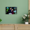 Acrylic Wall Mount Frameless Photo Frame – 8"x12" Clear Poster Frame for Anniversary, Birthday & Special Moments