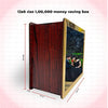 Custom Photo Saving Money Box – Personalized Wooden Piggy Bank with Picture Frame